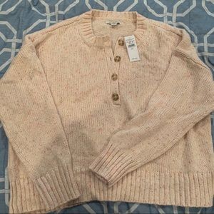 American Eagle Women’s Knit Button Up Sweater